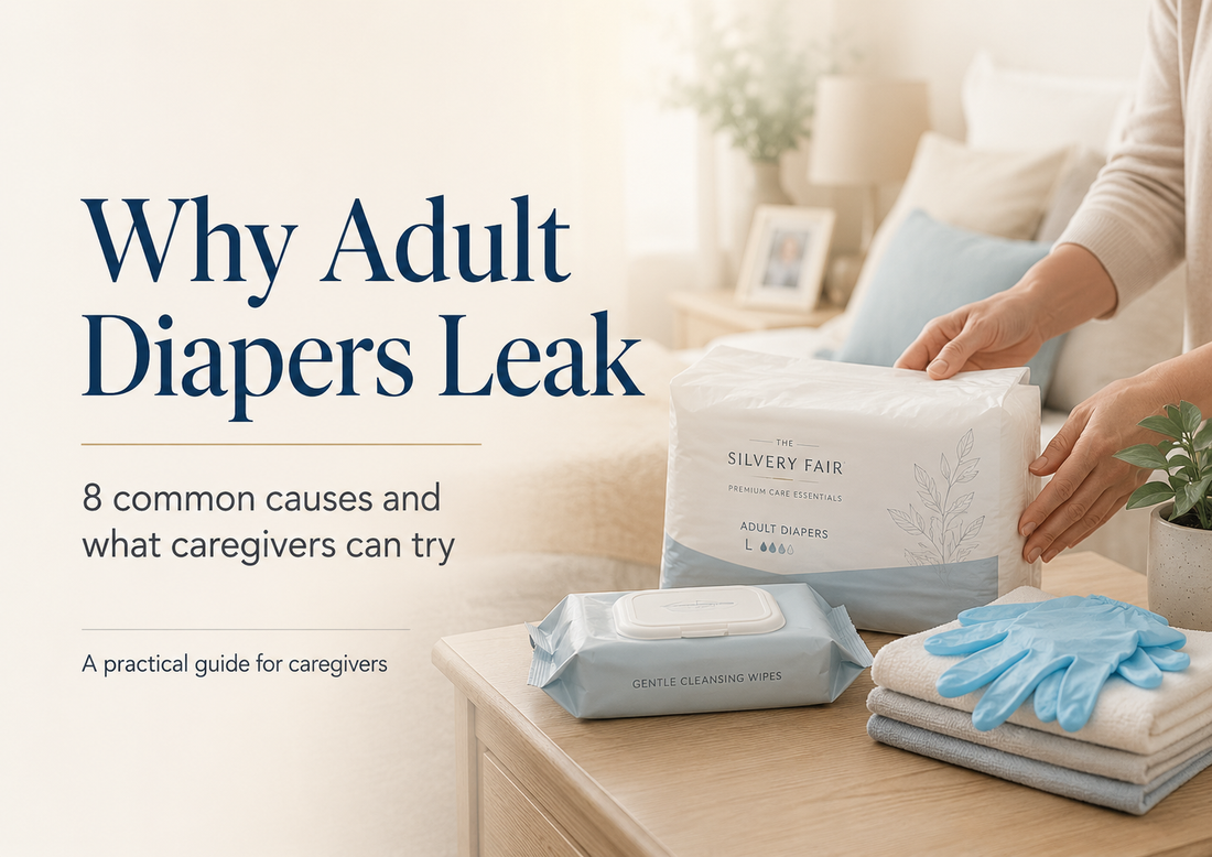 Why Adult Diapers Leak: 8 Common Causes and What Caregivers Can Try