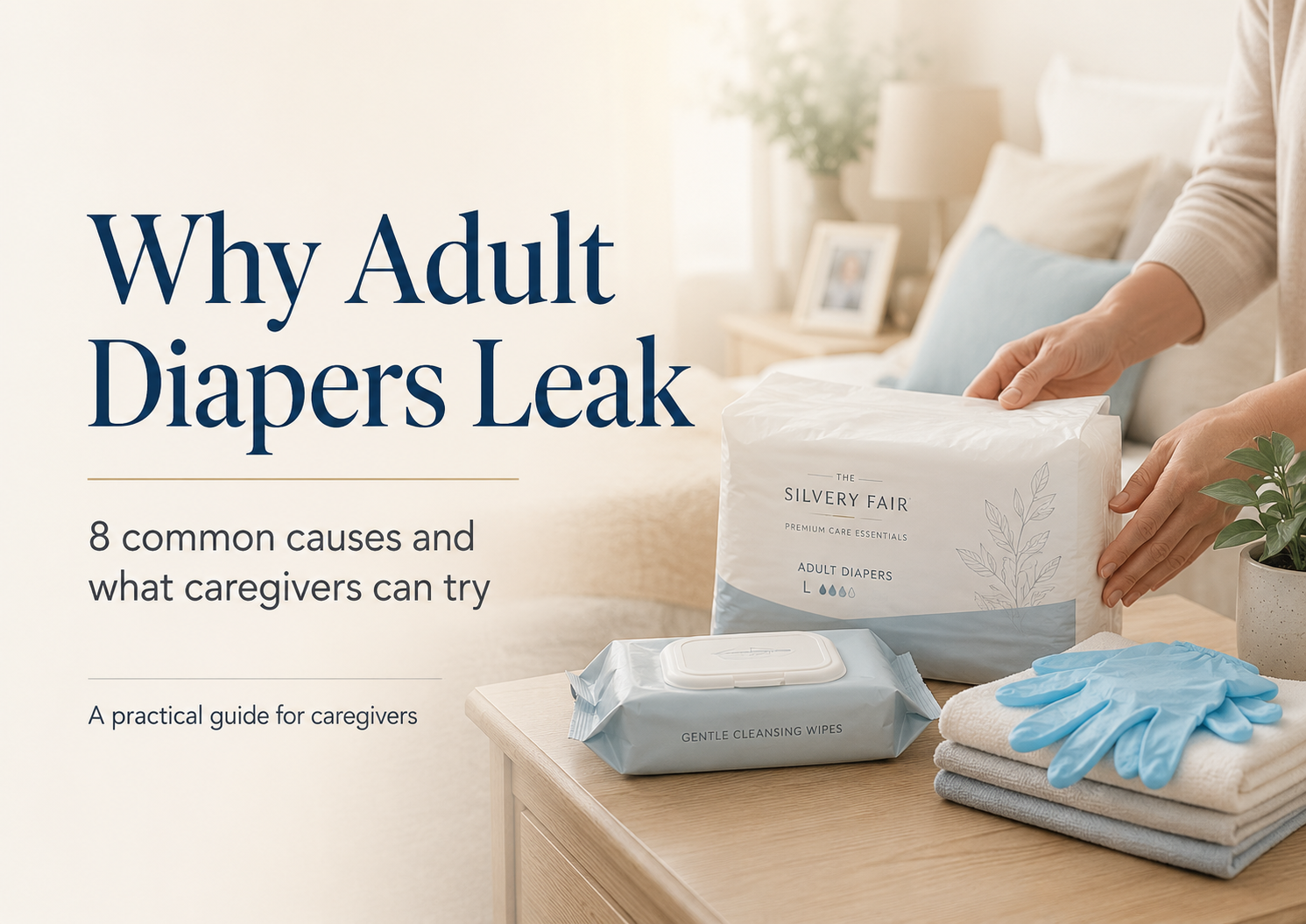 Why Adult Diapers Leak: 8 Common Causes and What Caregivers Can Try