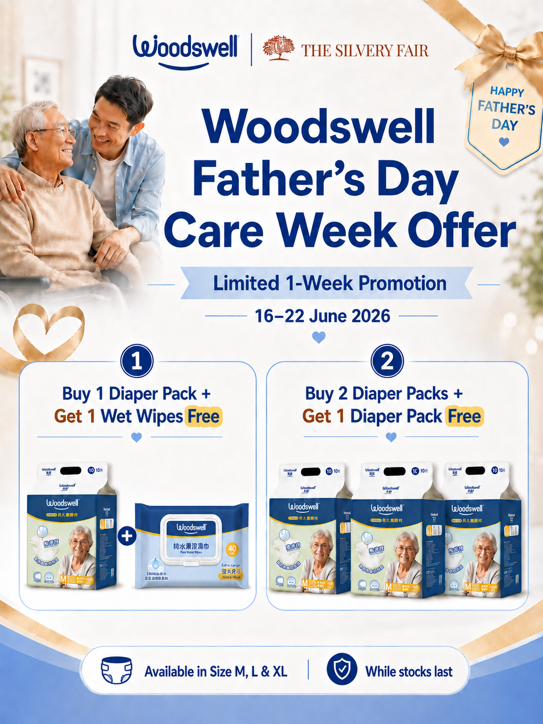 Woodswell Father’s Day Care Week Offer