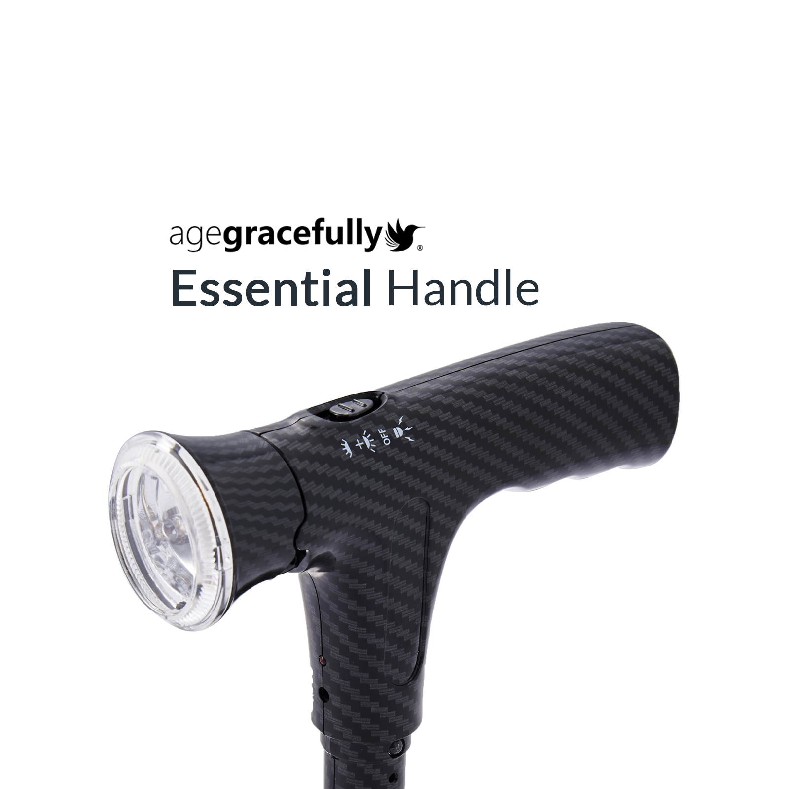 Agegracefully Essential Handle for Smart Walking Stick Singapore