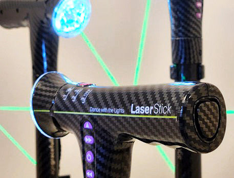 Agegracefully Laserstick handle view with Laser