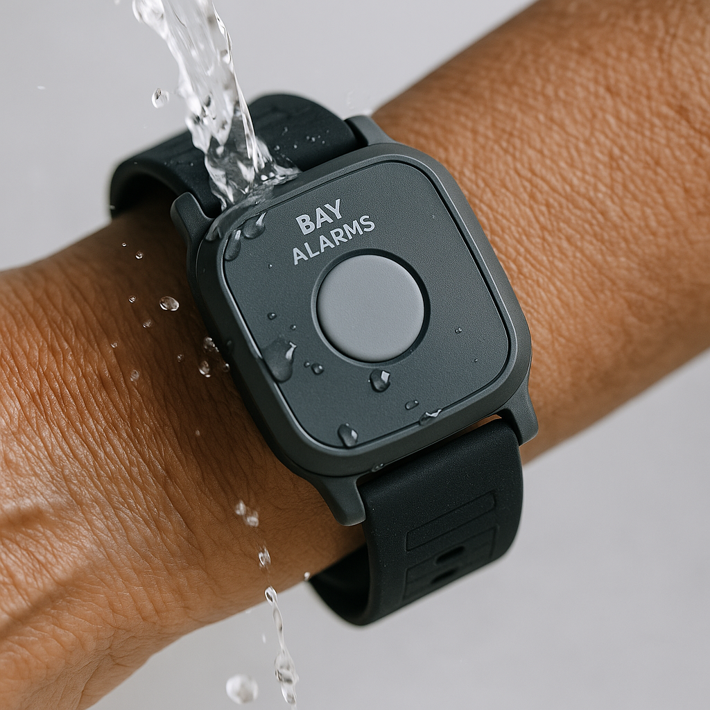 Bay Alarms Wrist Fall Detector [MOCK UP]