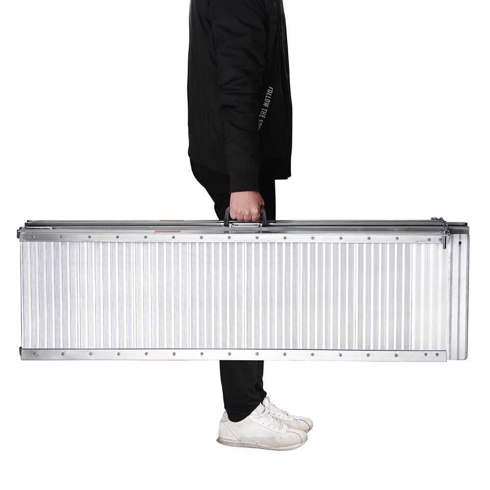 Carrying Handle for Lightweight Bifold Wheelchair Ramp for seniors and elderly