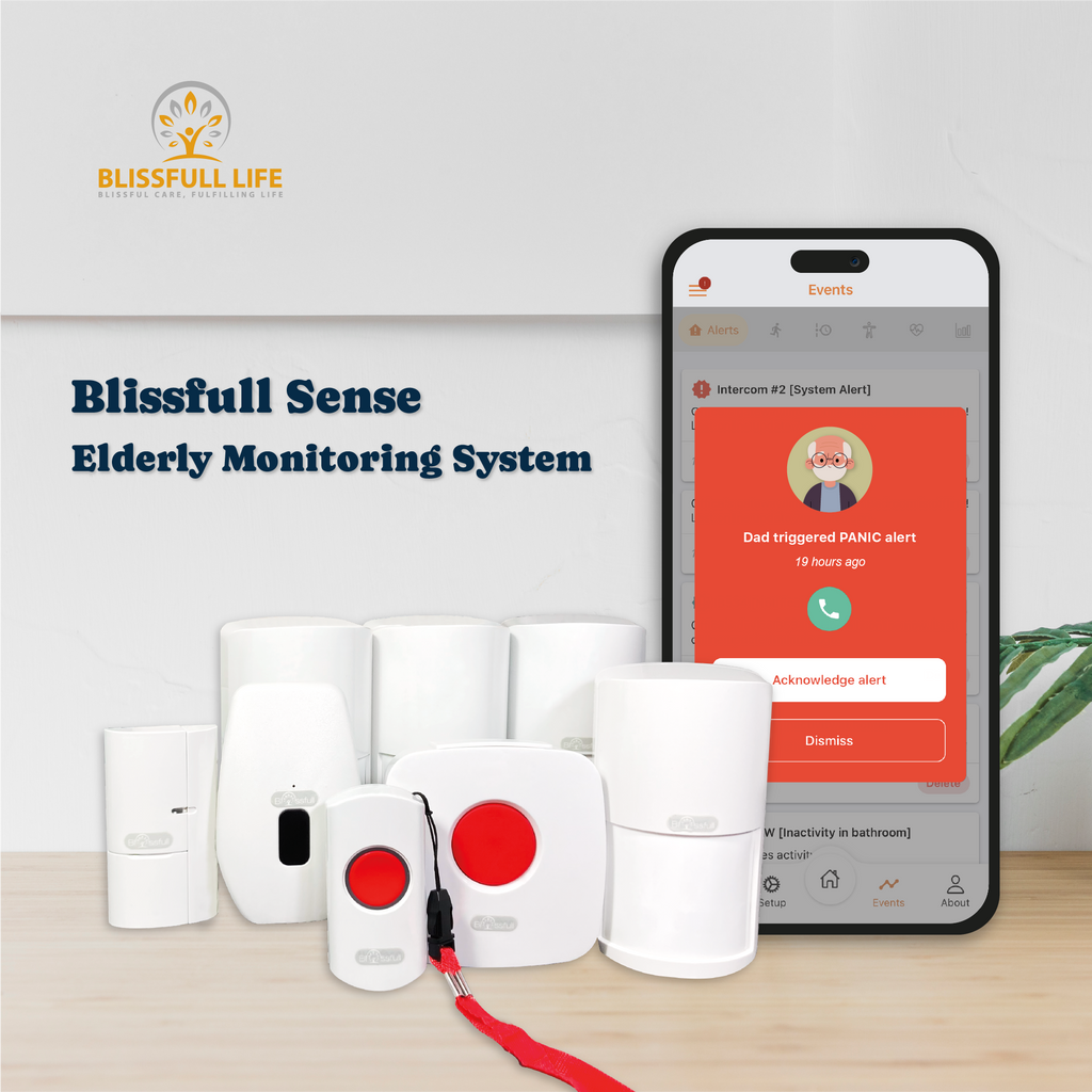 Blissfull Life Sense Home Elderly Monitoring System for Senior Singapore