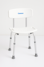 Carexus Adjustable Shower Chair with Backrest [MOCK UP]