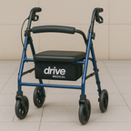 Drivex Rollator Walker with Seat – 4 Wheels [MOCK UP]