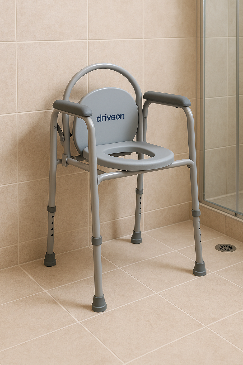 Driveon 3-in-1 Folding Commode Chair [MOCK UP]