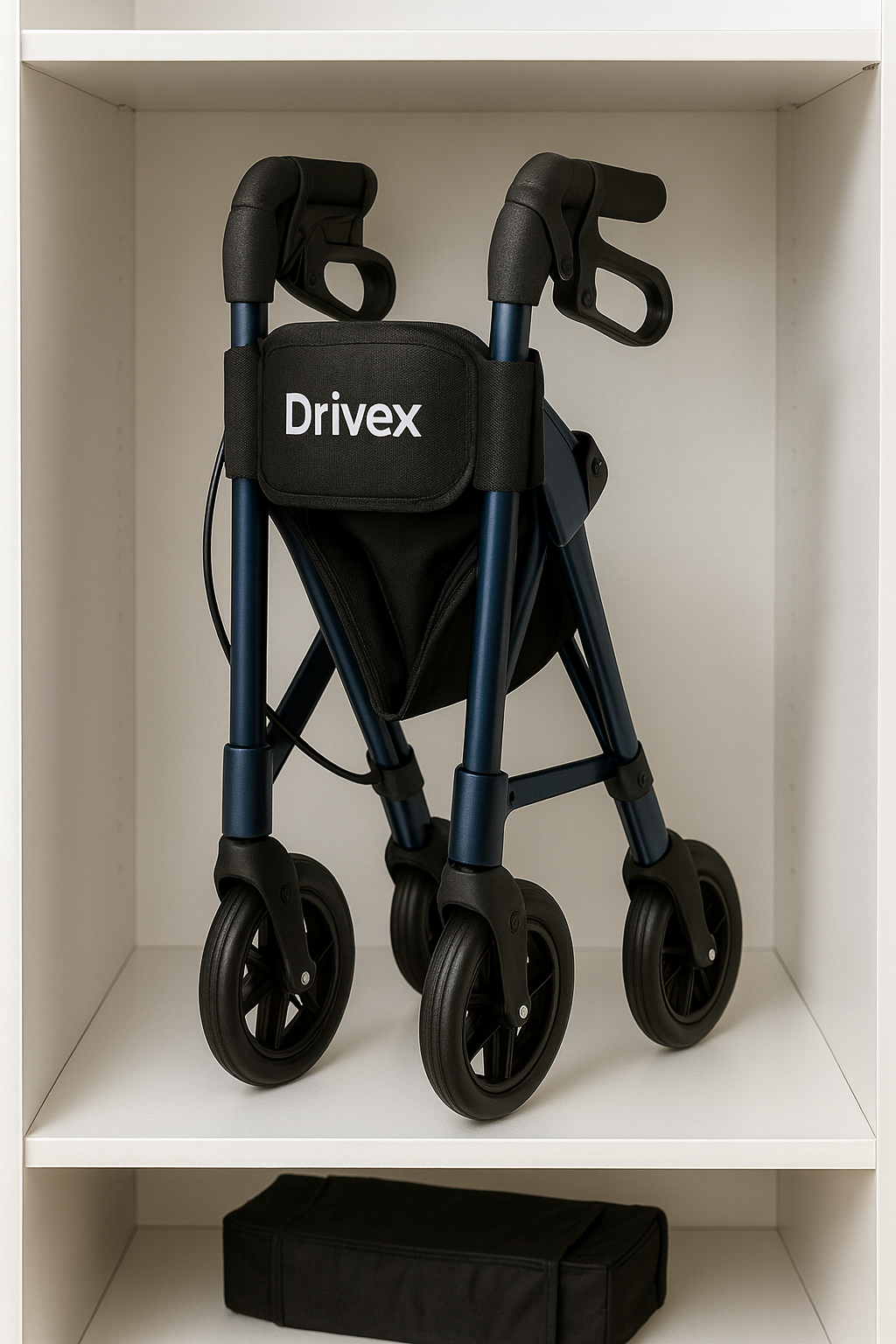 Drivex Lightweight Compact Rollator [MOCK UP]
