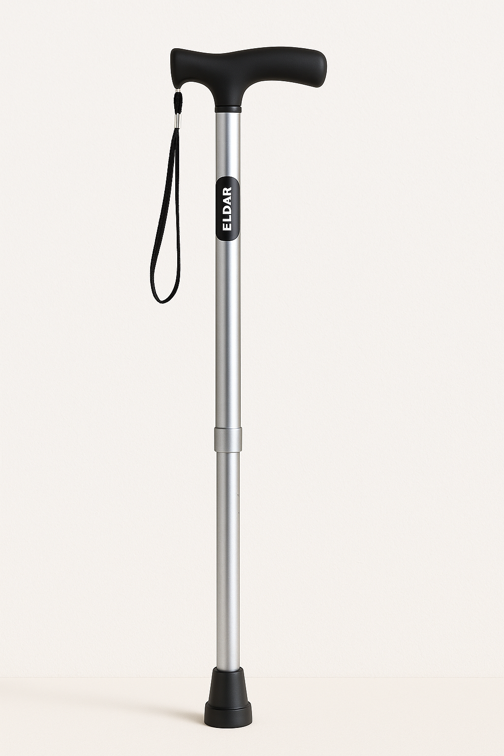 Eldar Adjustable Aluminum Walking Stick – Silver [MOCK UP]