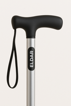 Eldar Adjustable Aluminum Walking Stick – Silver [MOCK UP]