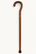 Eldar Wooden Walking Stick – Classic Curved Handle [MOCK UP]