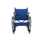 Elfigo Lightweight foldable aluminium Wheelchair front view Singapore