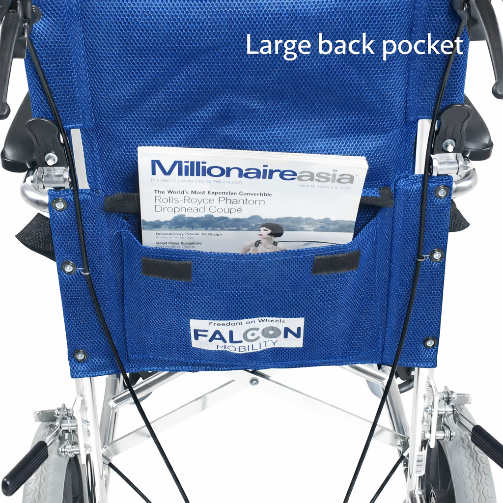 Elfigo Light weight aluminium Pushchair Large Back Pocket
