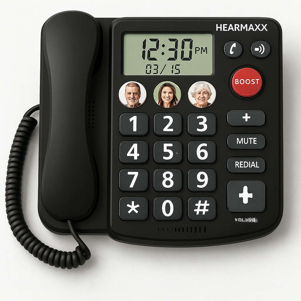 HearMaxx Amplified Telephone [MOCK UP]