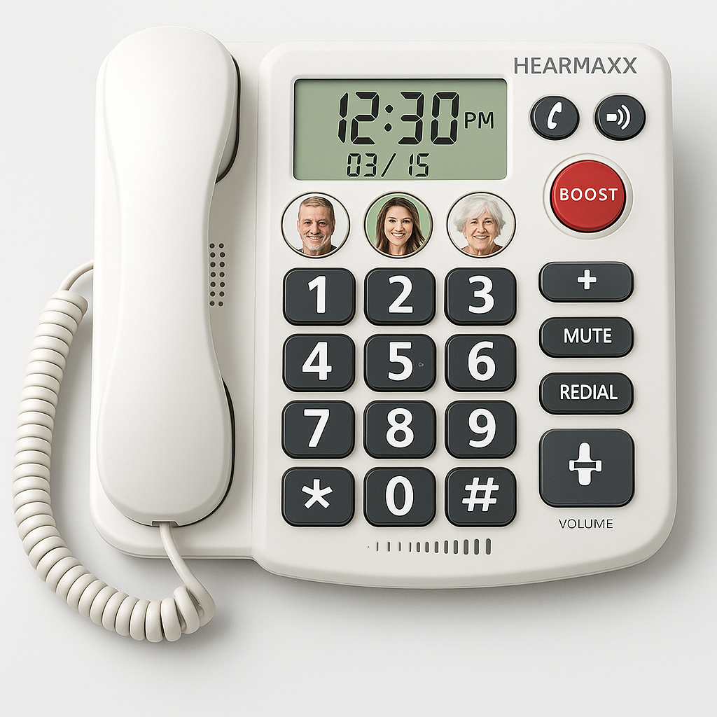 HearMaxx Amplified Telephone [MOCK UP]