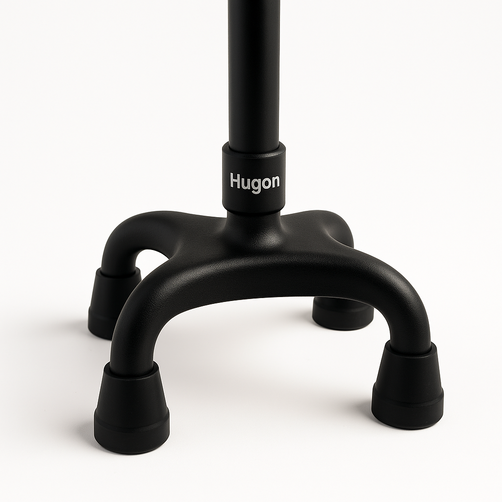 Hugon Quad Cane – Large Base Adjustable [MOCK UP]