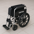 Karmax Foldable Lightweight Wheelchair – 18" Seat [MOCK UP]