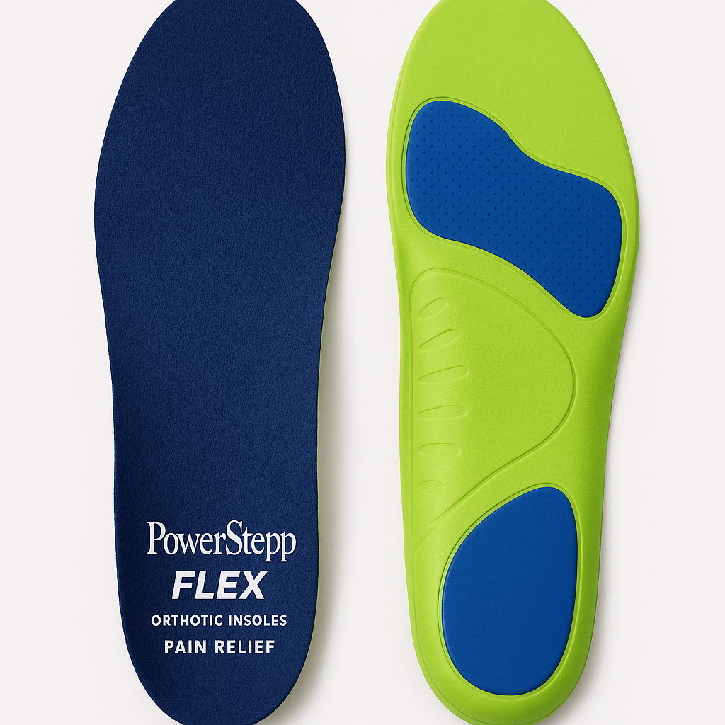 PowerStepp Flex Orthotic Insoles – Pain Relief [MOCK UP]