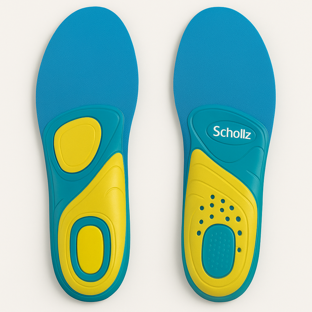 Schollz Gel Orthotic Insoles – Everyday Comfort [MOCK UP]