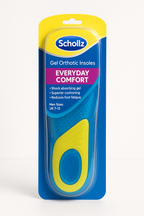 Schollz Gel Orthotic Insoles – Everyday Comfort [MOCK UP]