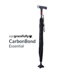 Agegracefully CarbonBond Essential Smart Walking Stick with umbrella