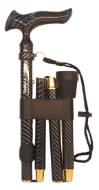 Agegracefully Foldplus Ergnomic Smart Walking Stick Singapore product fold view