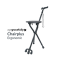 Agegracefully Chairplus Ergonomic Smart Walking Stick Singapore