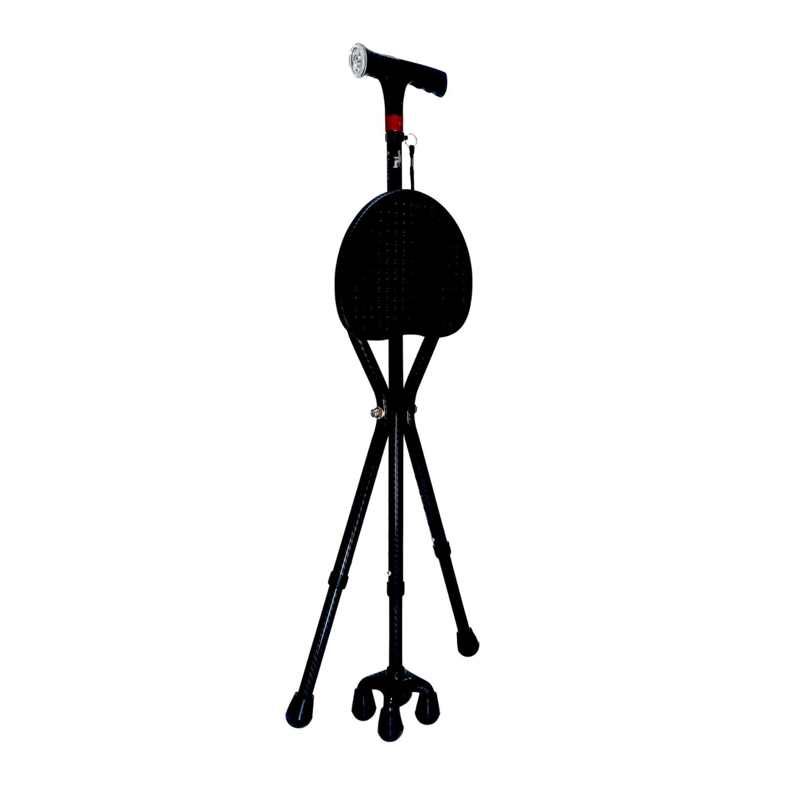 Agegracefully Chairplus Essential Smart Walking Stick Folded View