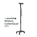 Agegracefully Medium CarbonQuad MP3 Smart Walking Stick Singapore