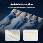 Woodswell adult tape diaper showing three elderly people lying on a mattress with text about reliable protection and leak defense.